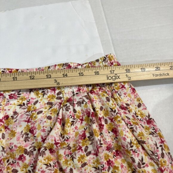 Torrid Floral Wide Leg Pants - Pink and Yellow - Picture 6 of 9